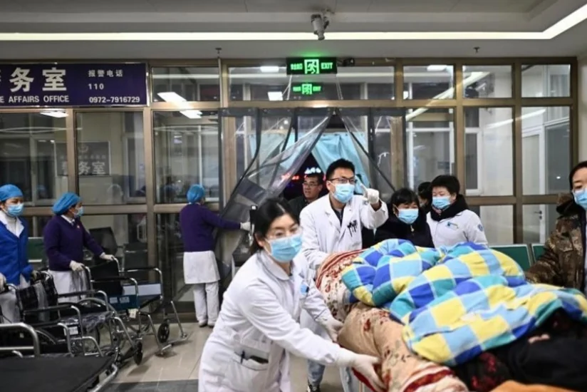 Çində zəlzələ nəticəsində ölənlərin sayı 144-ə çatıb