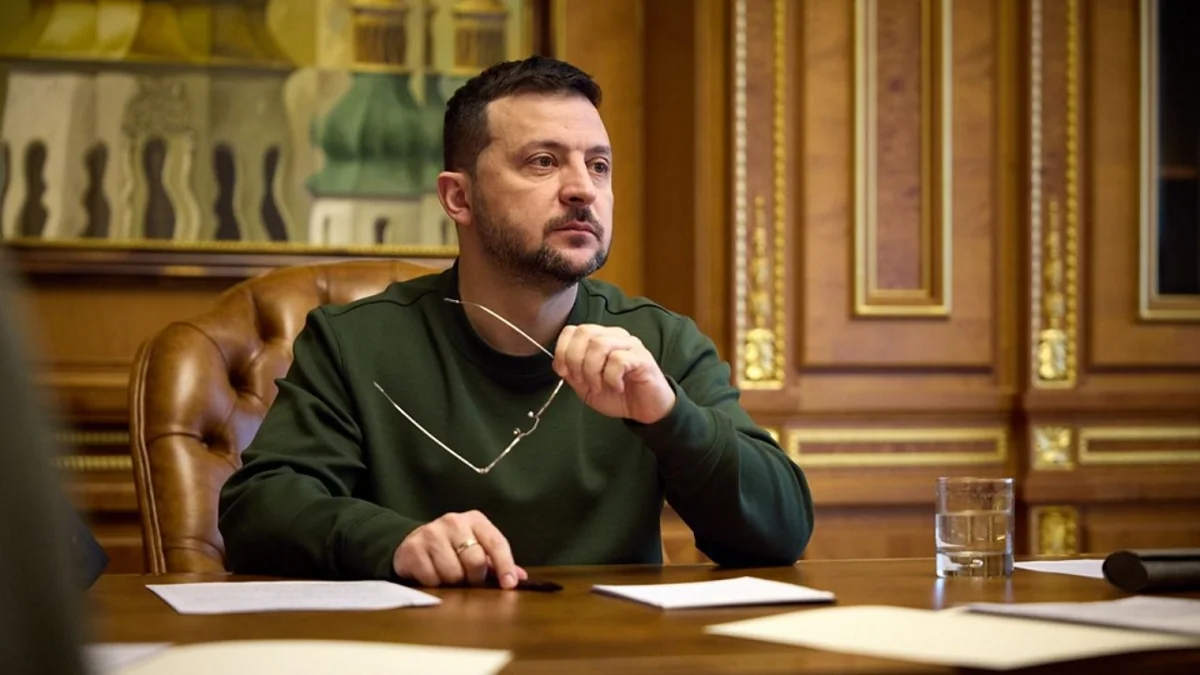 Zelenski Xarici Kəşfiyyat Xidməti rəhbərinin birinci müavinini dəyişib
