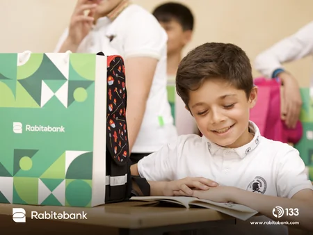 Rabitəbankdan Ümumdünya Kitab Günündə Ağdam kənd məktəbinə dəstək