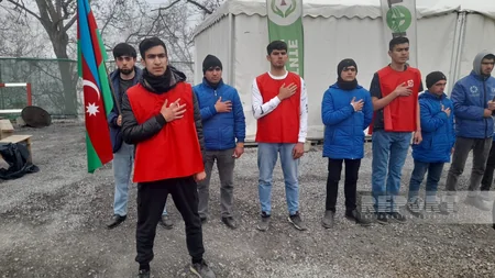 Xankəndi-Laçın yolu: Ekofəalların aksiyası 127 gündür yüksək fəallıqla davam edir