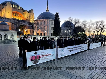 Türkiyəli gənclər Xocalıya ədalət tələb edir