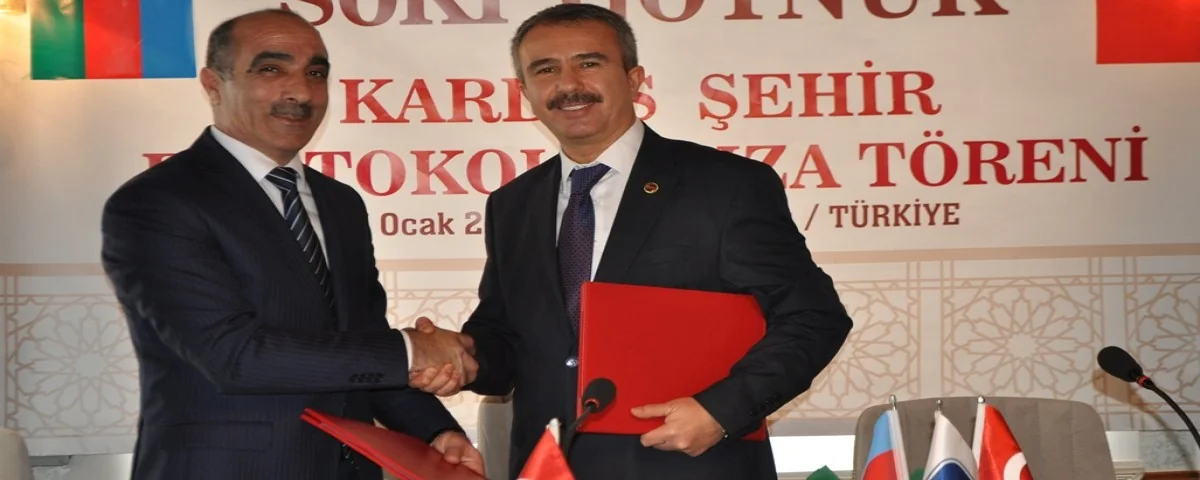 Azərbaycanın Şəki və Türkiyənin Göynük şəhərləri qardaşlaşmış şəhər elan olunub