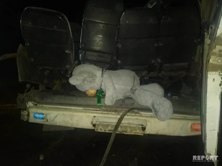 Qaxda mikroavtobus yük avtomobili ilə toqquşub, ölən və xəsarət alan var - FOTO - VİDEO - ƏLAVƏ OLUNUB