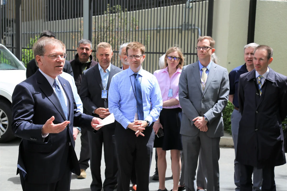 US Ambassador thanks his Baku team