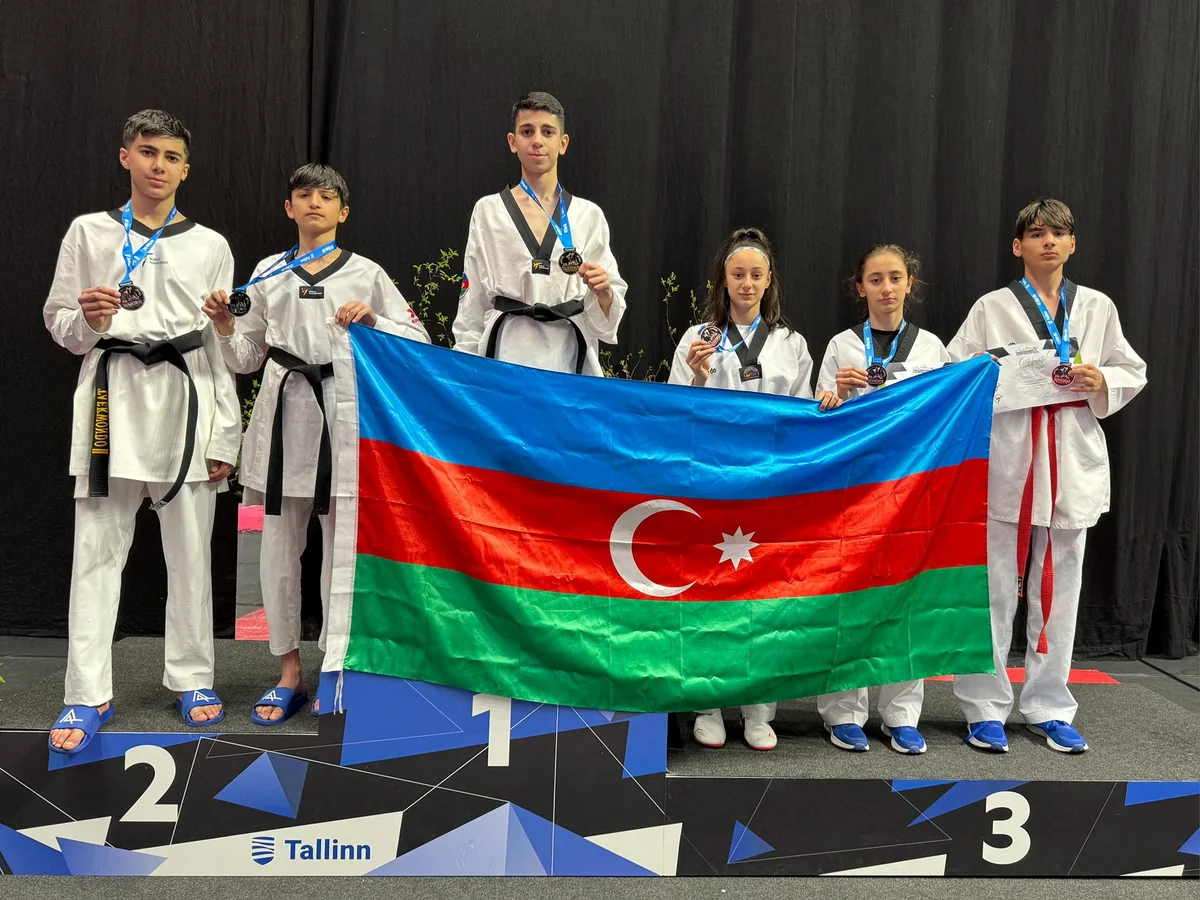Azərbaycan taekvondoçuları Prezident Kubokunda 6 medal qazanıblar