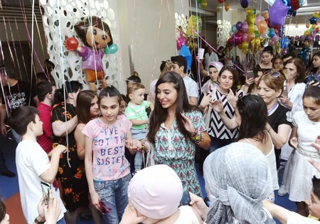 Heydər Əliyev Fondunun vitse-prezidenti Leyla Əliyeva növbəti dəfə Talassemiya Mərkəzində olub