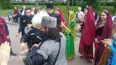 Азербайджанская диаспора приняла участие в праздновании Дня России