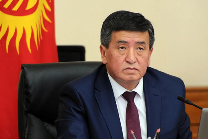 Президент Кыргызстана поздравил Ильхама Алиева с переизбранием на пост президента