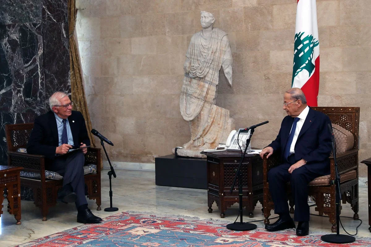 EU's Josep Borrell warns of sanctions over ongoing crisis in Lebanon