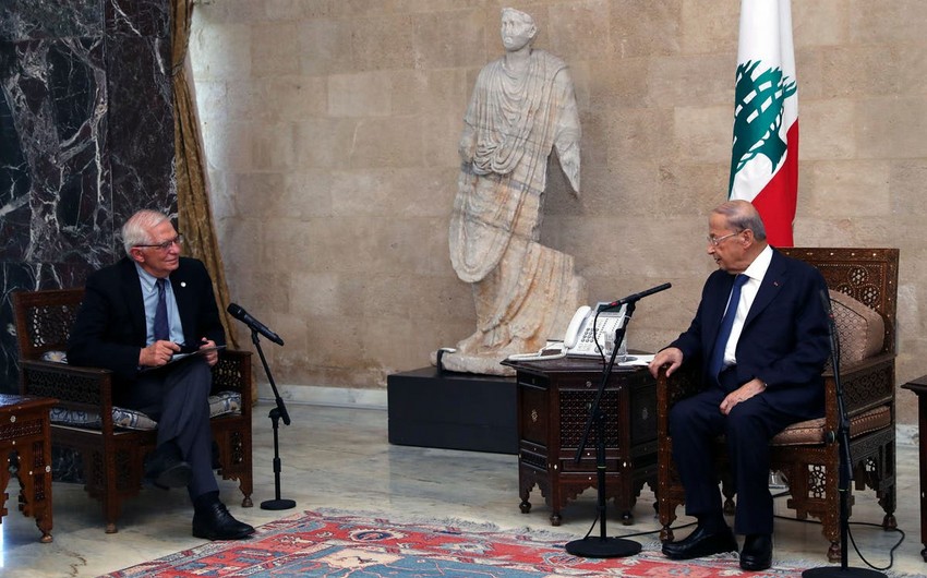 EU's Josep Borrell warns of sanctions over ongoing crisis in Lebanon