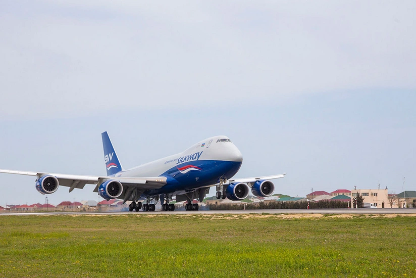 Silk Way West Airlines carries out charter cargo flight between Azerbaijan and Brazil