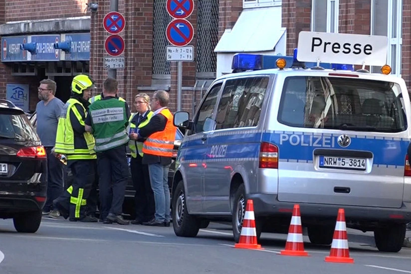 Спецоперация проходит в районе атаки в Мюнстере - ВИДЕО