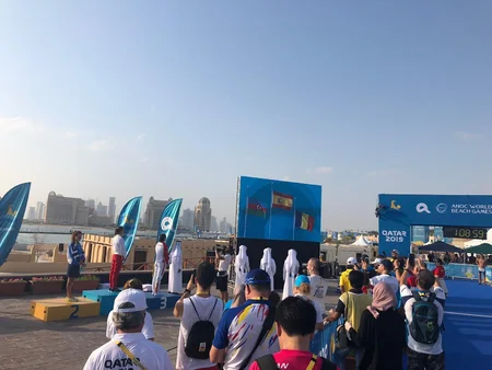 Azərbaycan millisi I Dünya Çimərlik Oyunlarında 2 medal qazanıb