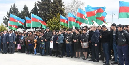 Ağstafada çağırışçılar hərbi xidmətə yola salınıblar
