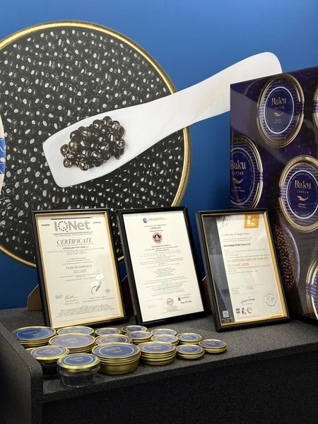 Azerbaijani caviar in the spotlight: Azerbaijan Fish Farm at Seafood Expo North America