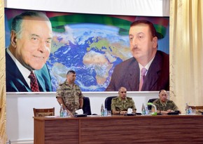 Cəbhəboyu zonada yerləşən hərbi hissələrdə tədbirlər keçirilir