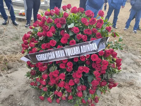 В Балакяне похоронены восемь погибших пассажиров самолета AZAL