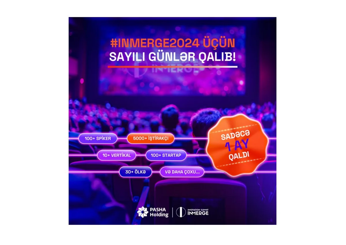 “INMerge” Innovasiya Sammitinə 1 ay qaldı!