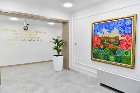 Prezidentin Şuşa rayonunda xüsusi nümayəndəliyinin binasında hər cür şərait yaradılıb