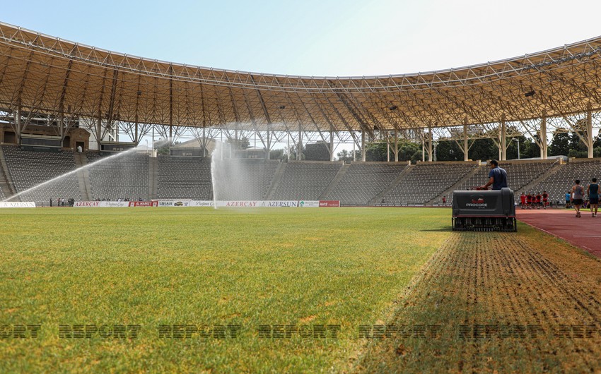 Respublika stadionunun meydançasını xüsusi örtük xilas edə bilər