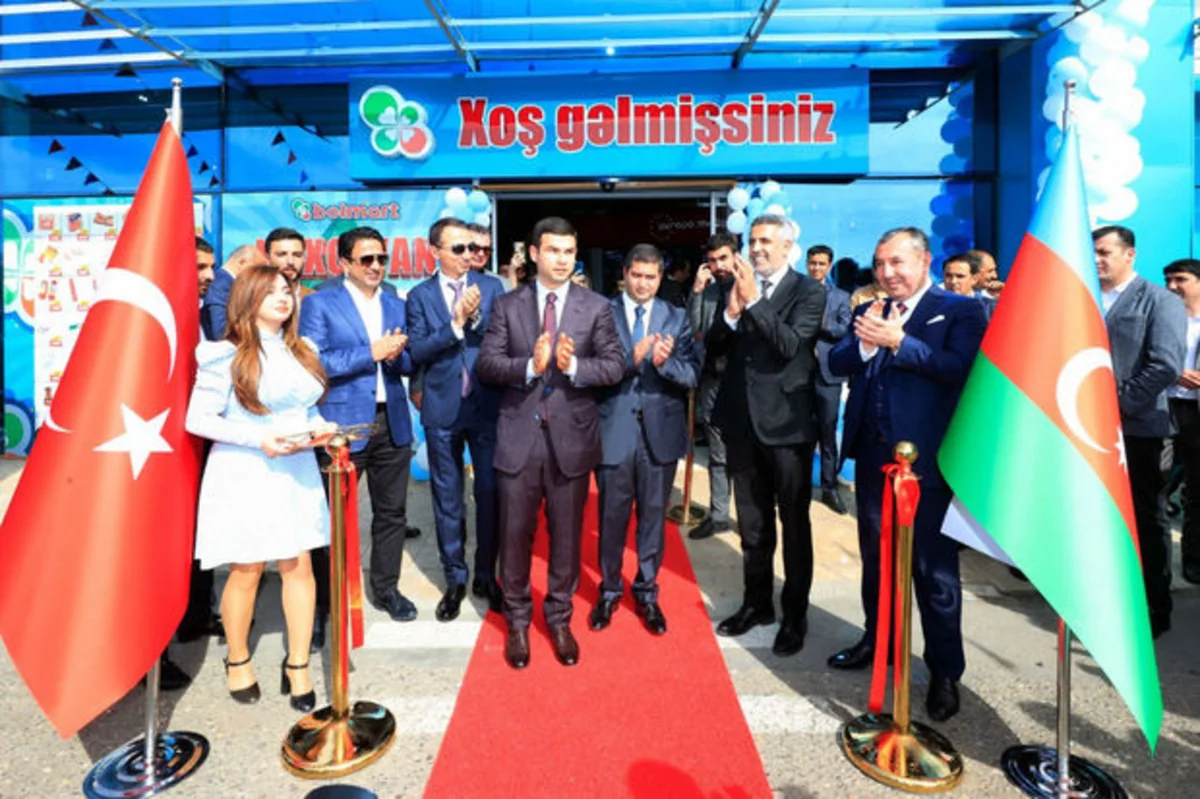 “Bolmart” supermarketlər şəbəkəsinin Naxçıvan filialı açılıb