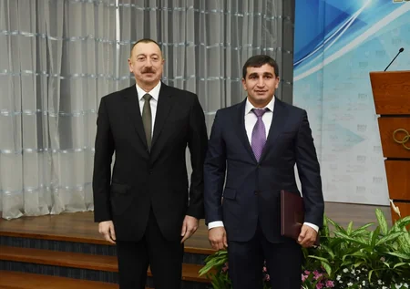 President Ilham Aliyev attends ceremony dedicated to sport results of 2017 - UPDATED