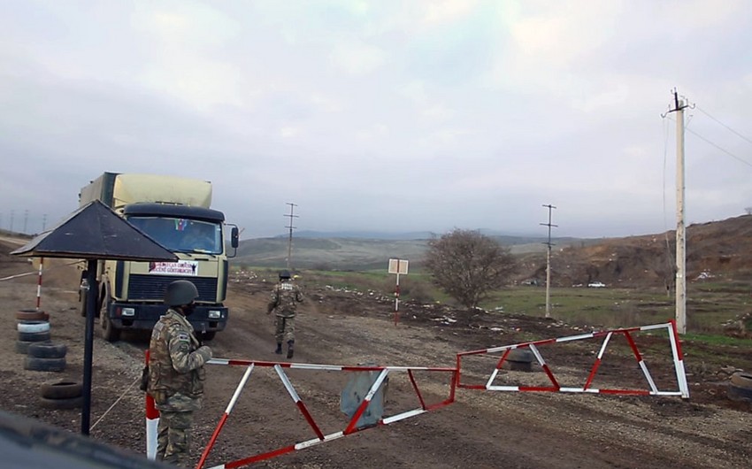 Hərbi polis azad edilmiş ərazilərdə təhlükəsizliyin təminində iştirak edir