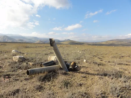 Xızıda 131 ədəd partlamamış hərbi sursat aşkar edilib