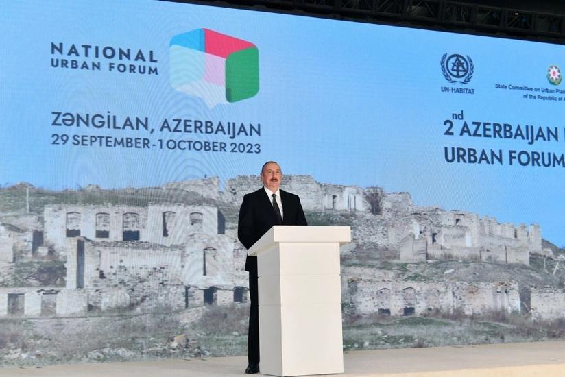 Dövlət başçısı: 8 şəhər və 92 kəndin Baş planı artıq təsdiq edilib