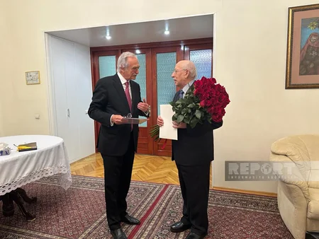 Prezident İlham Əliyevin təbrik məktubu Arif Ağakişiyevə təqdim edilib