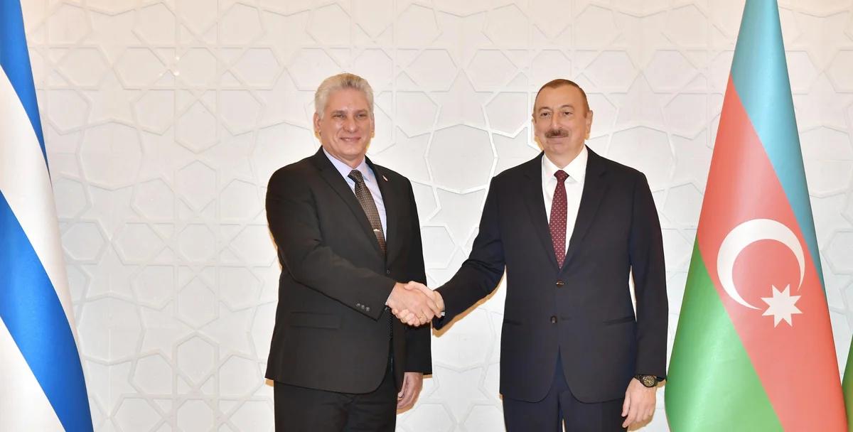 President of Cuba congratulates Azerbaijani President 