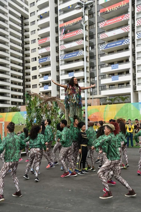 Azerbaijani flag raised in Rio Olympic village
