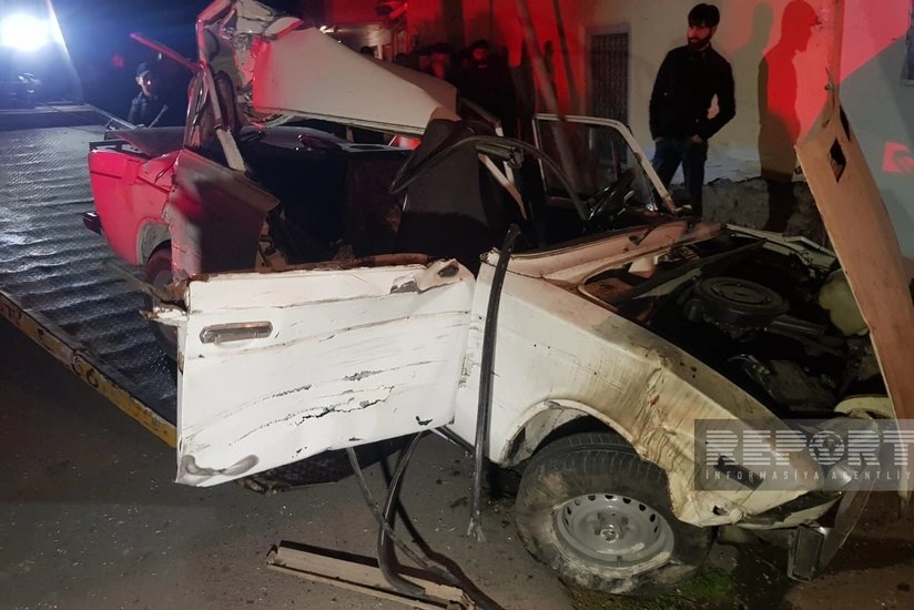 Göyçayda ağır yol qəzası olub, xəsarət alanlar var - YENİLƏNİB