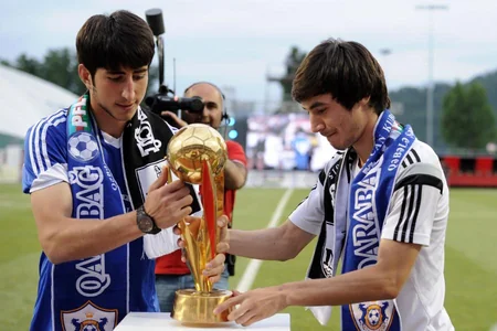 Карабах стал обладателем Кубка Азербайджана по футболу - ФОТО