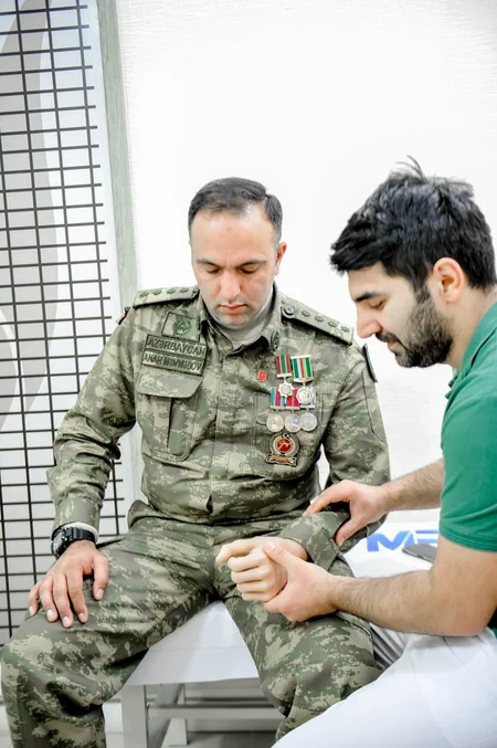 Another group of Karabakh war veterans provided with prosthesis with the support of Heydar Aliyev Foundation