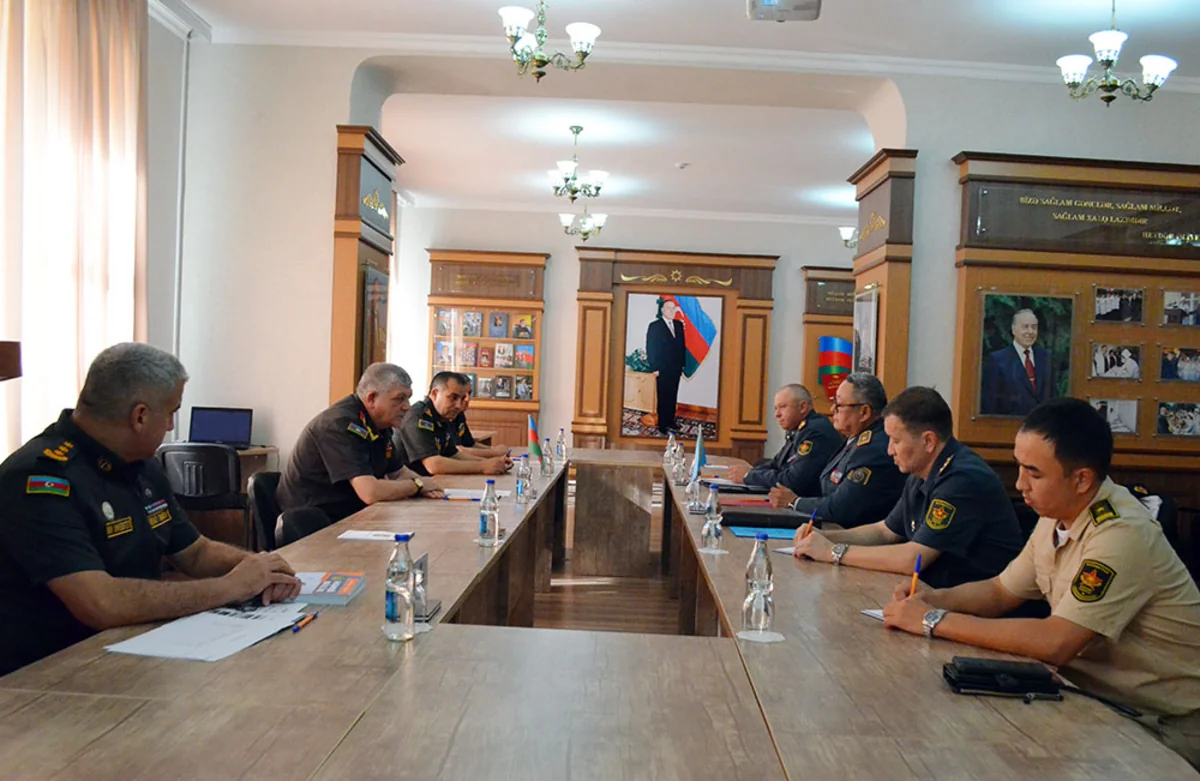 Delegation of Kazakhstan visit National Defense University