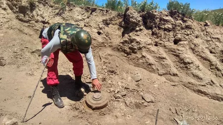 Qazaxda silah-sursat tapılıb