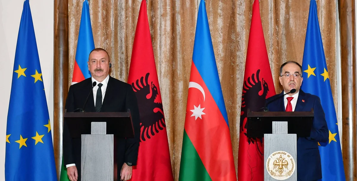 Azərbaycan və Albaniya prezidentləri mətbuata bəyanatlarla çıxış ediblər - YENİLƏNİB