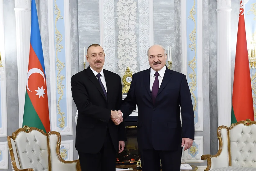 Александр Лукашенко поздравил президента Азербайджана