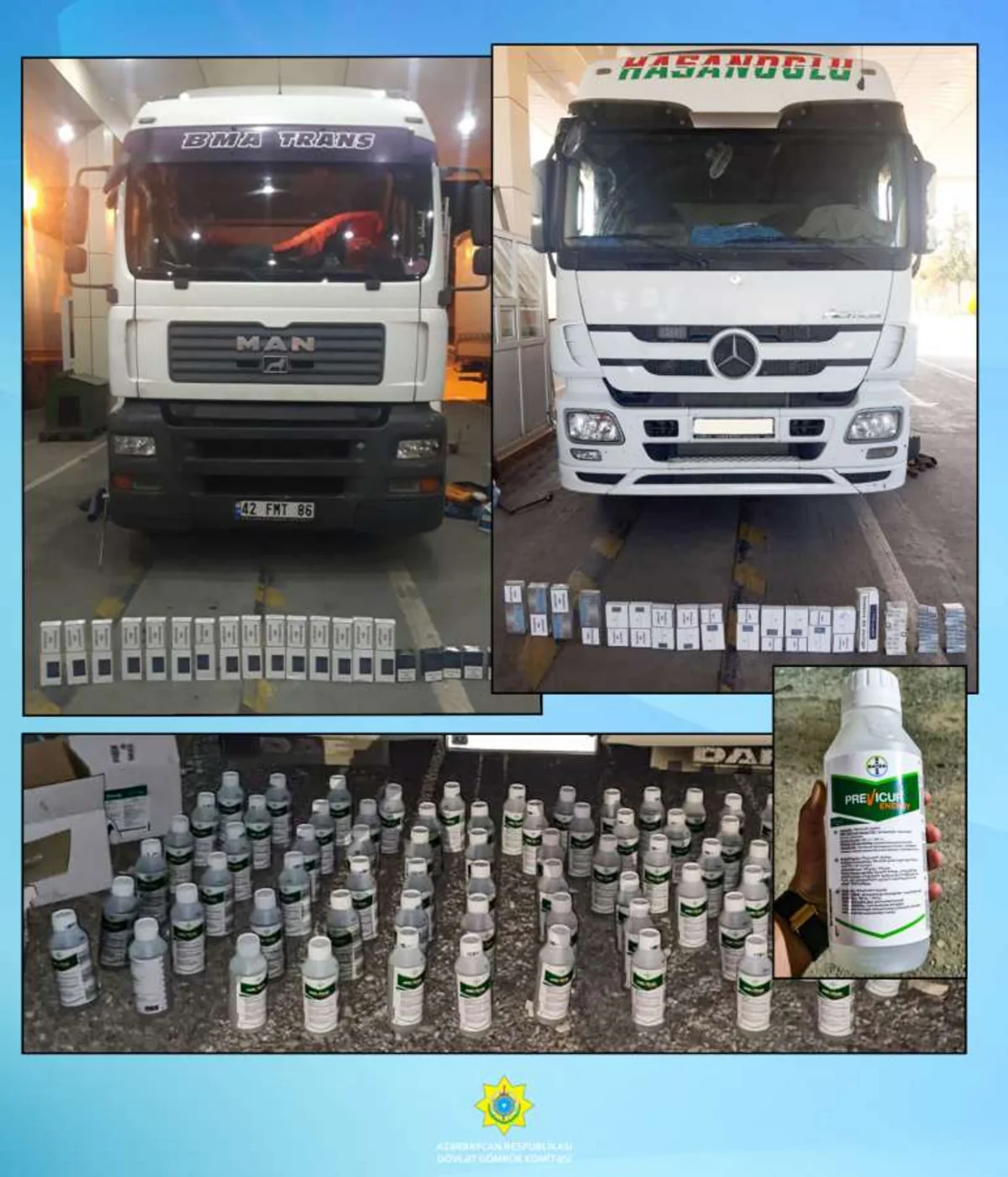 Azerbaijan prevents cigarettes and herbal medicine smuggling 