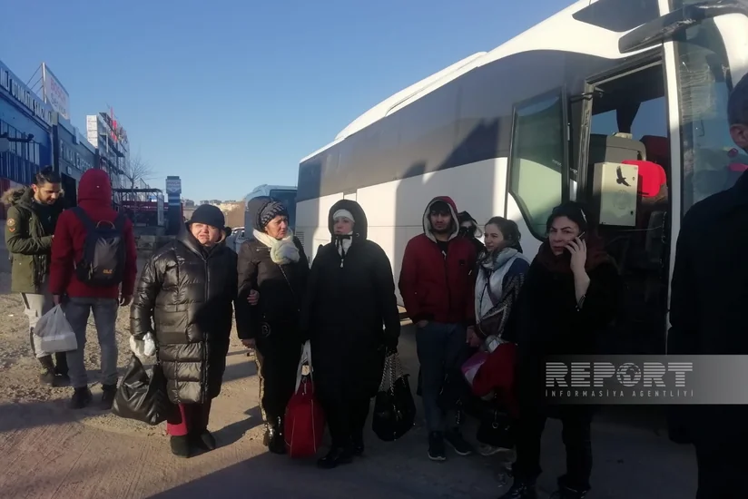Azərbaycan vətəndaşları Qaziantepdən avtobuslarla ölkəmizə yola salınır