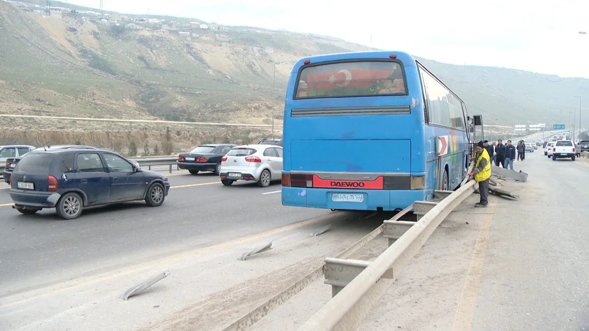 Bakıda baş verən zəncirvari qəza Azəryolservisə  6 min manatadək ziyan vurub