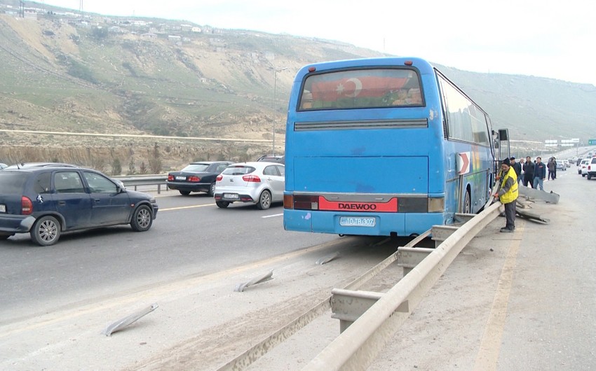 Bakıda baş verən zəncirvari qəza Azəryolservisə  6 min manatadək ziyan vurub