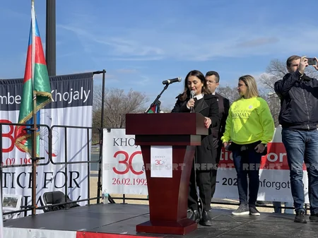 ABŞ-da Xocalı faciəsinin 30 illiyi ilə əlaqədar aksiya keçirilib