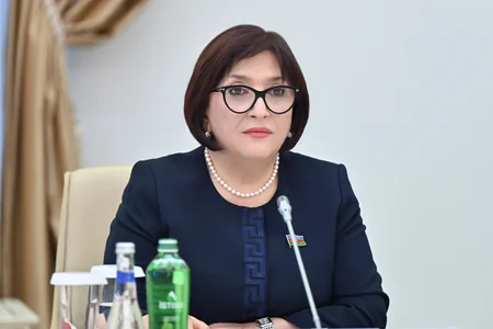 Matviyenko Sahibə Qafarovaya Rusiyanın Dostluq ordenini təqdim edib