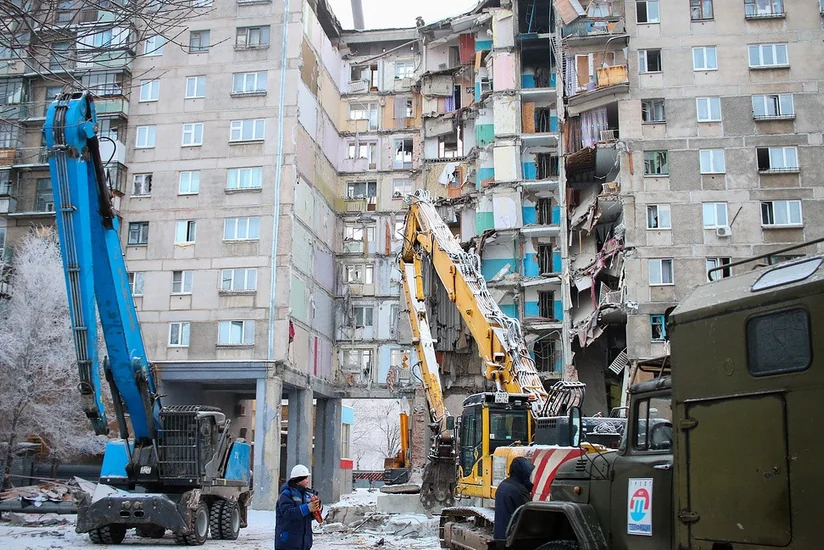 Investigators find no traces of explosives while inspecting rubbles in Magnitogorsk