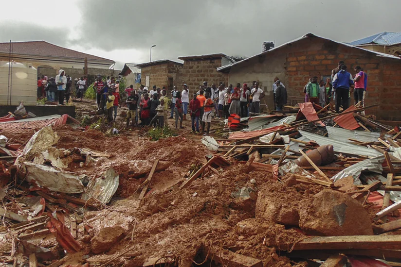 Syerra-Leonedə torpaq sürüşməsi qurbanlarının sayı 400 nəfərə çatıb