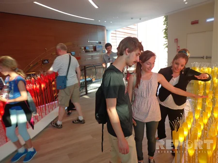 Павильон Азербайджана на выставке EXPO-2015 в Милане - ФОТОРЕПОРТАЖ