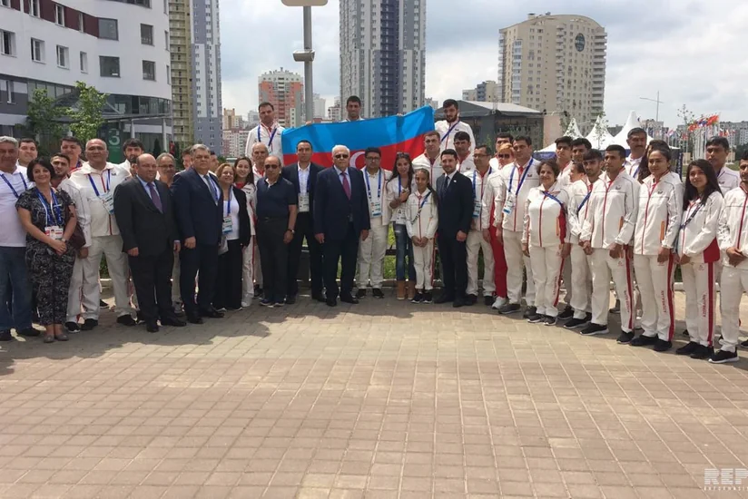 Leyla Aliyeva met with Azerbaijani delegation participating in Minsk 2019 European Games