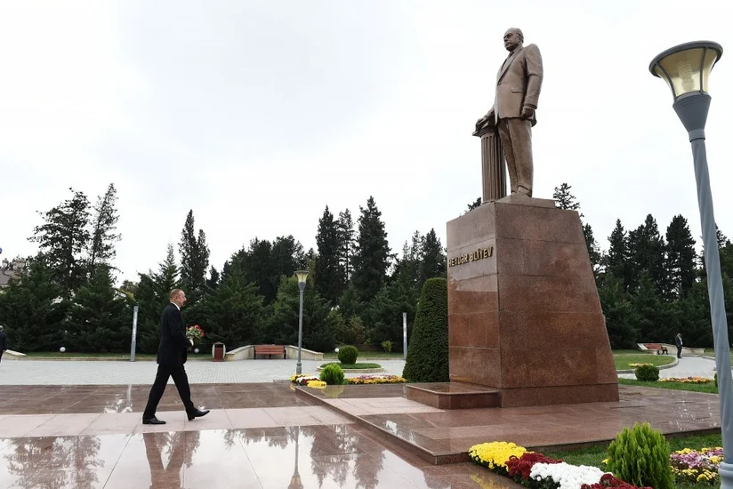 Президент Азербайджана Ильхам Алиев прибыл в Имишлинский район
